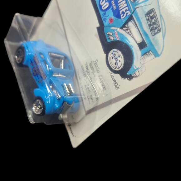 🆕️ HOT WHEELS 2018 Larry Wood 50th Pass N' Gasser - Picture 5 of 6